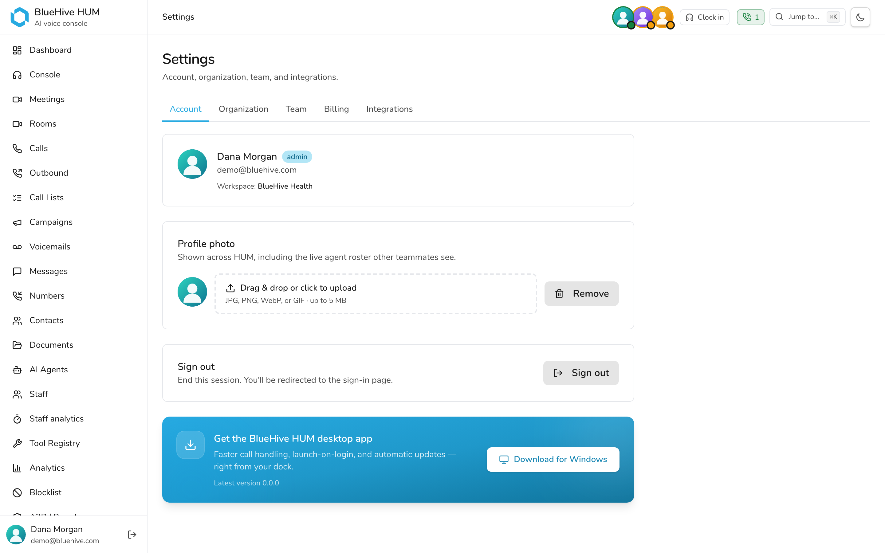 A refreshed settings experience — light