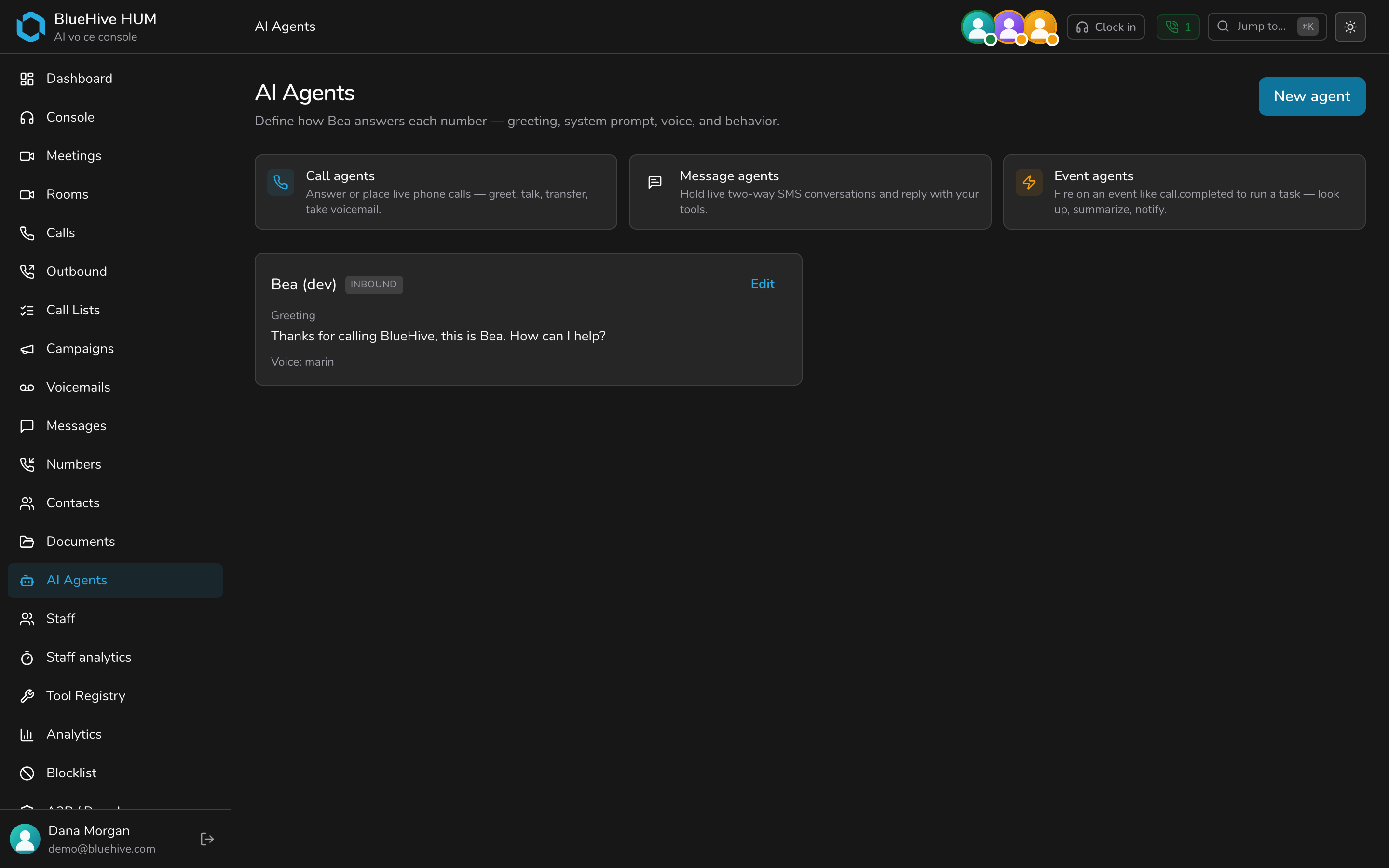 Say hello to AI Agents — dark